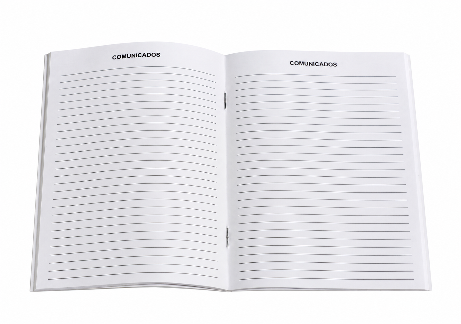 Páginas para comunicados